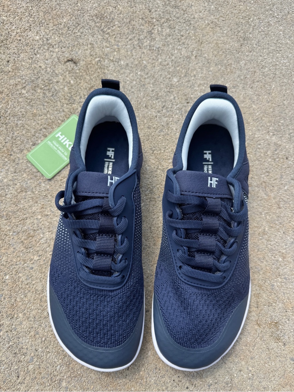 Hike Footwear Women’s Navy HF Stride Knit Lace-Up Sneakers Size 36 or 5.5/6